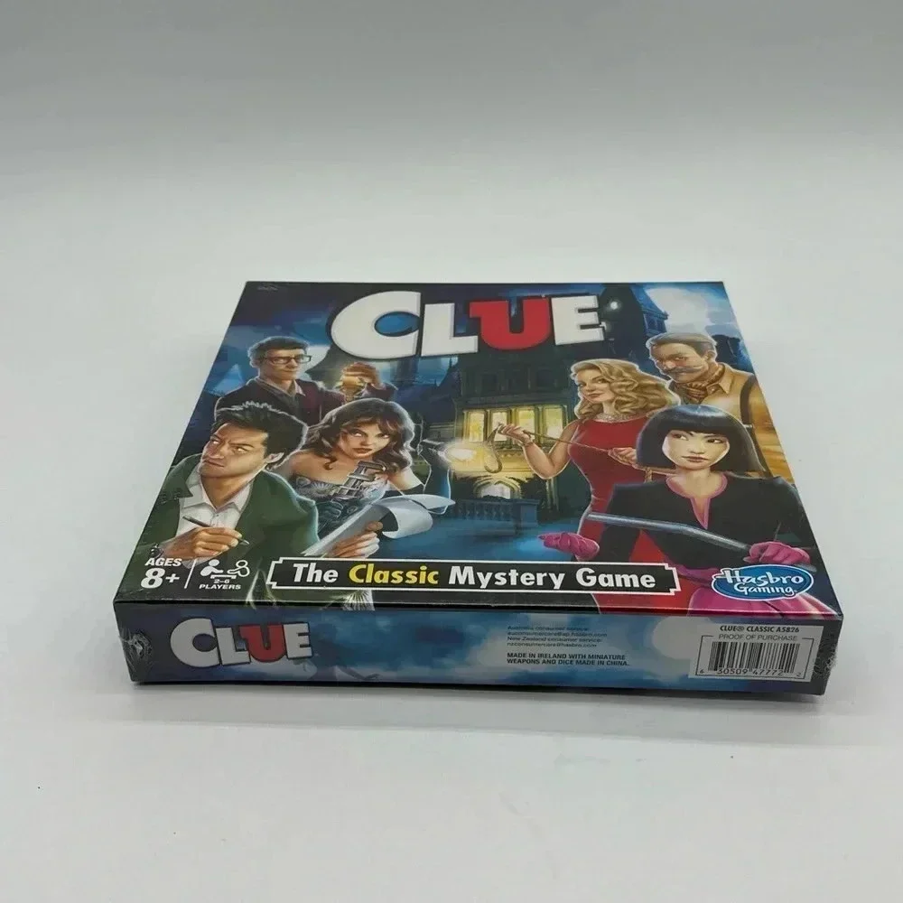 Hasbro Clue The‎ Classic Mystery Board Game Ages 8+ New & Sealed